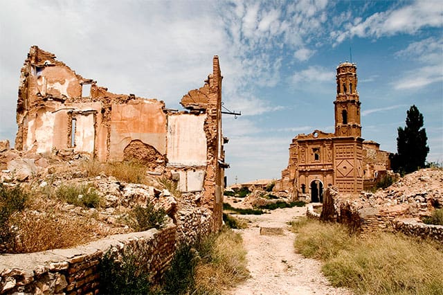 El pueblo abandonado de Belchite